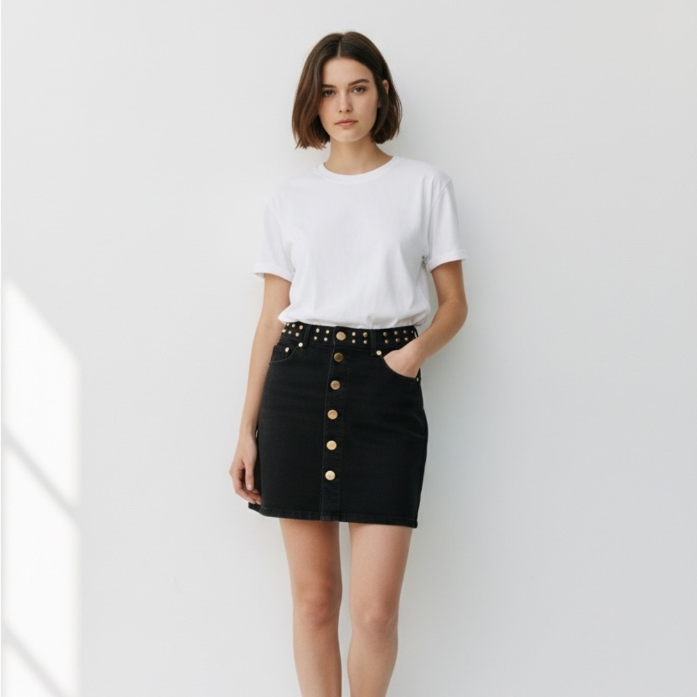 NWT BB Dakota This Stud's For You Mini Skirt Small